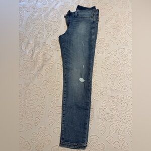 Rock & Republic Distressed Blue Skinny Jeans